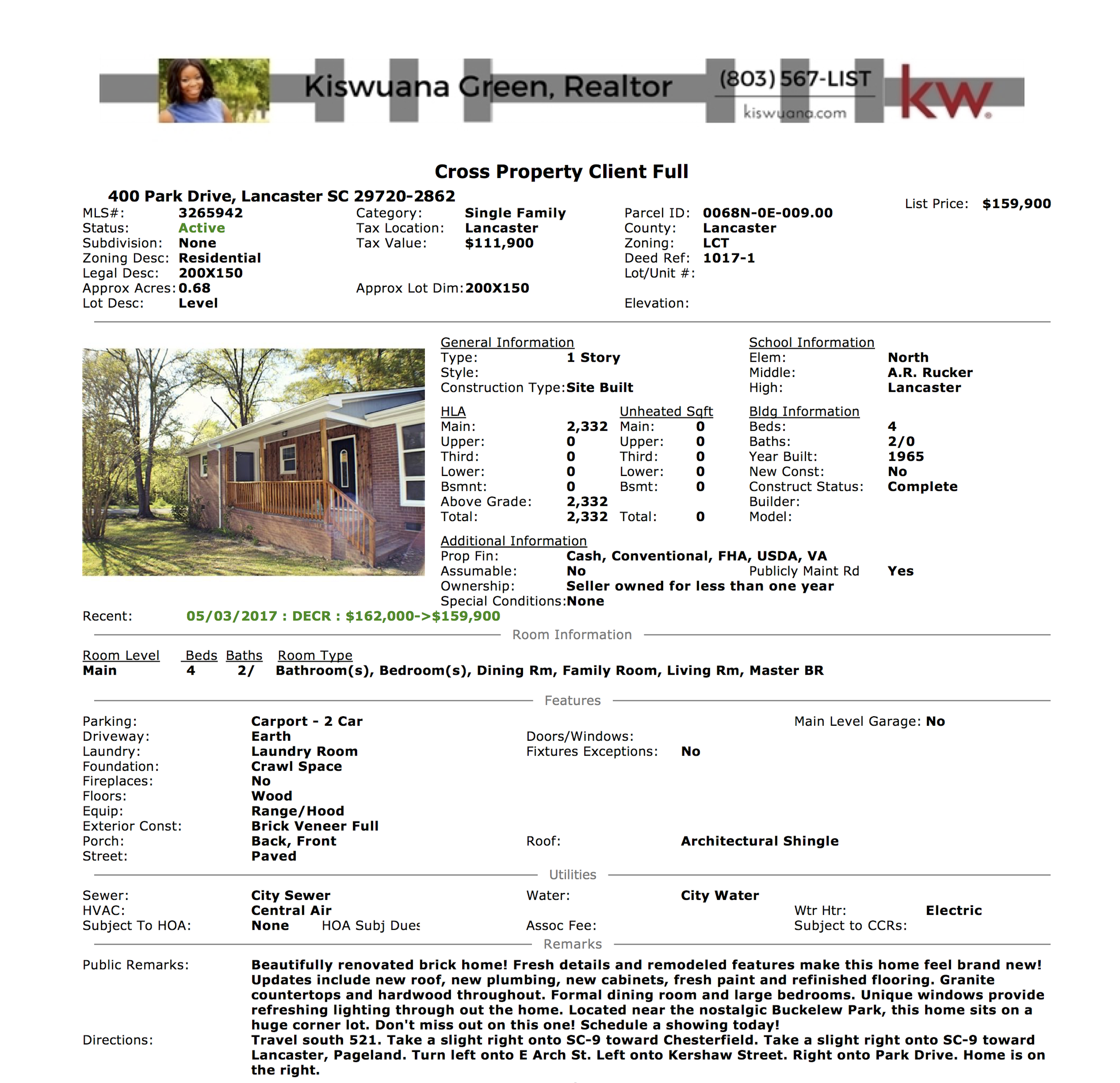 400 Park Rd Website