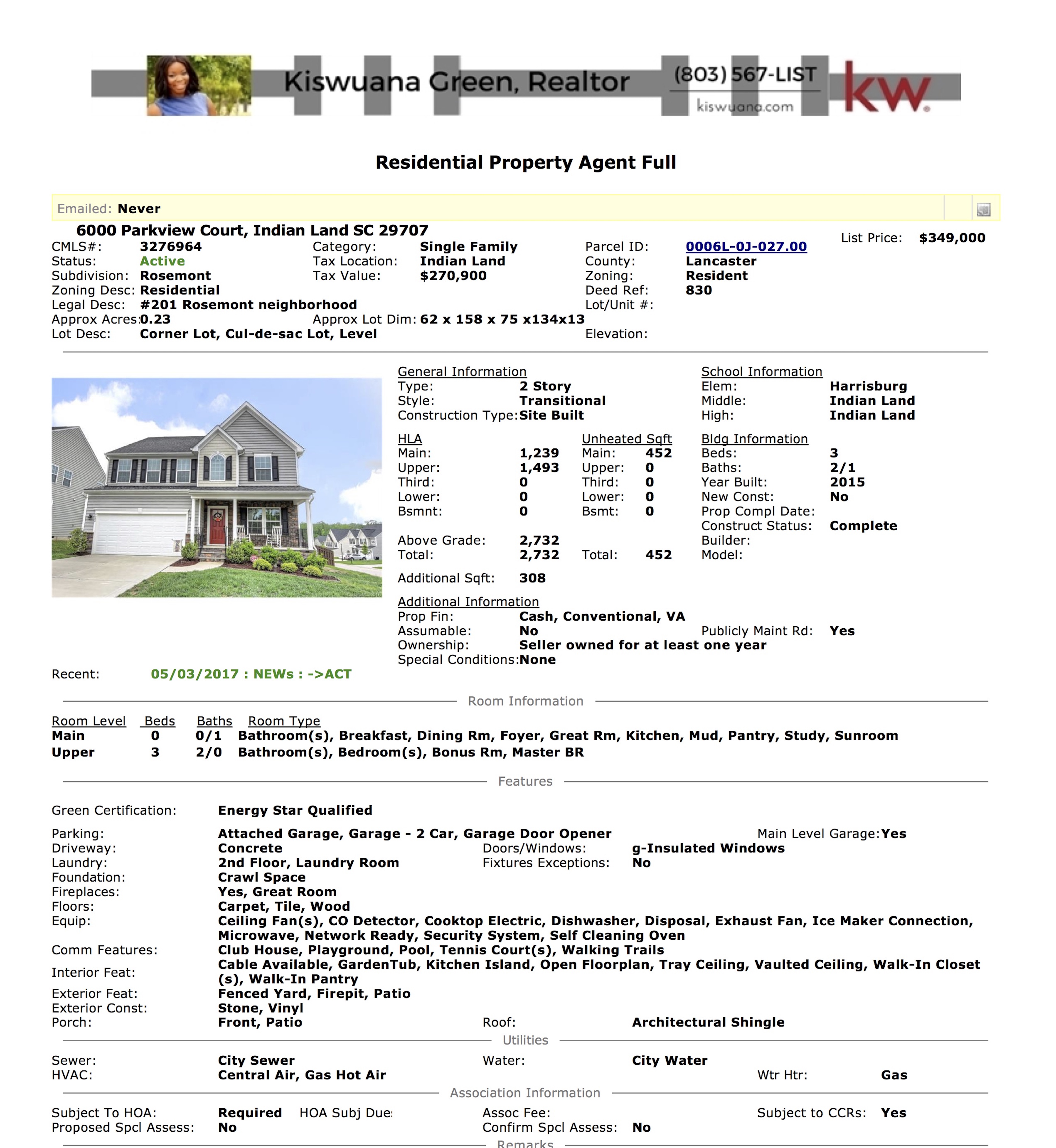 6000 Parkview Drive MLS Pic