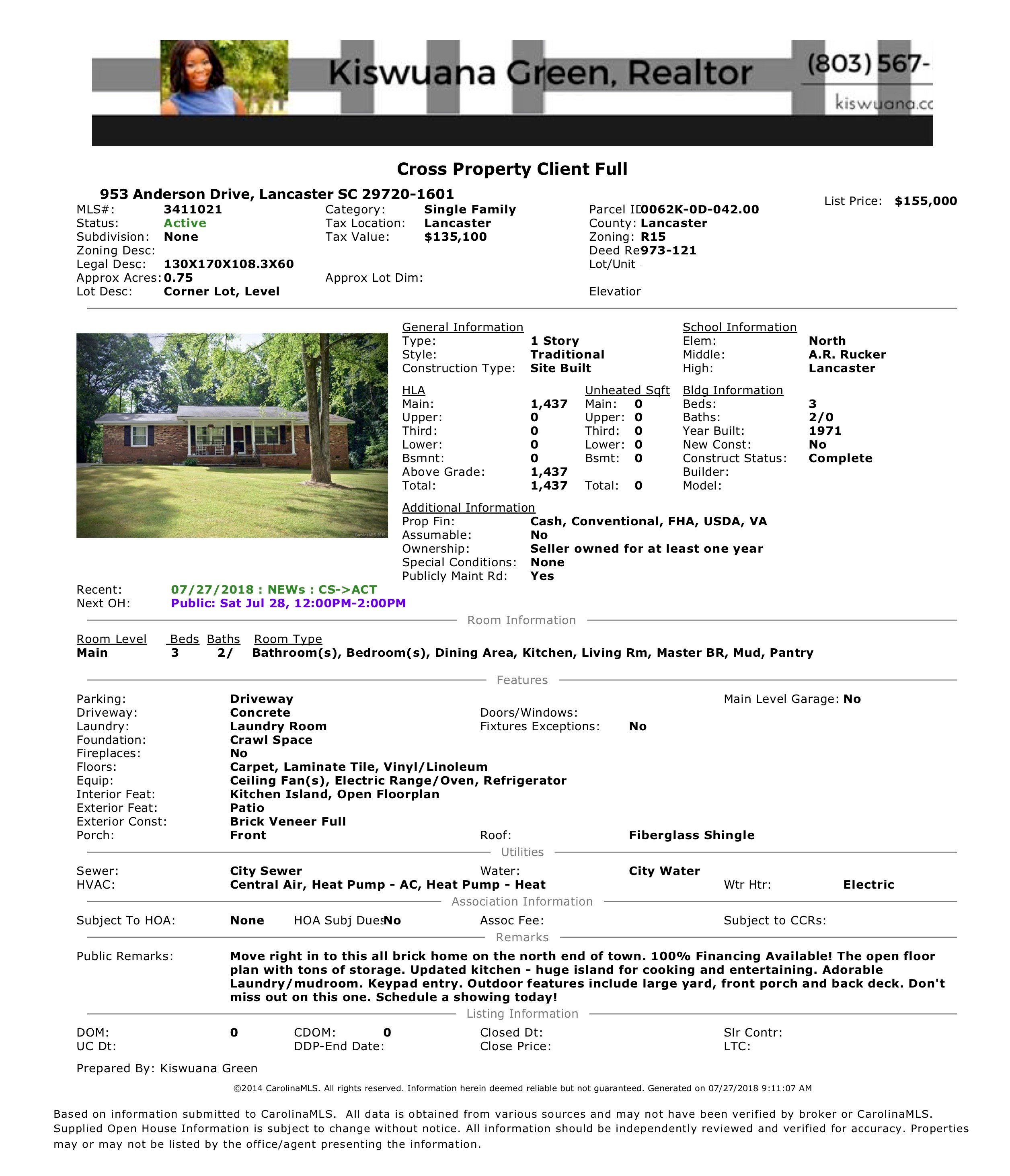 953 Anderson Drive